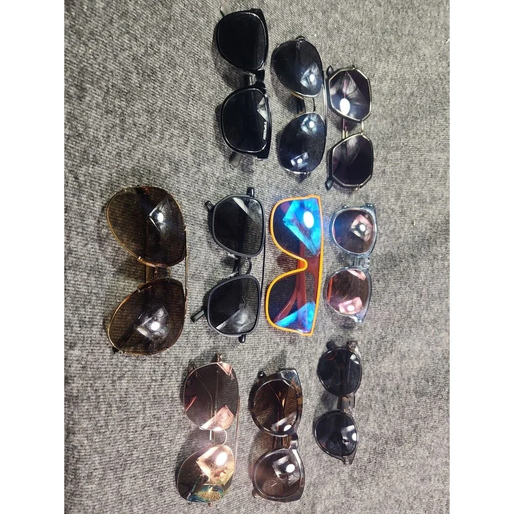 Wholesale lot of 10 Sunglasses Frames Dolce Gabbana Panama Jack Blenders Pugs